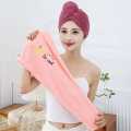 Women Soft Microfiber Towels Shower Cap Towel Bath Hats for Women Dry Hair Cap Quick Drying Soft for Lady Turban Head Girl Towel-Multicoler.