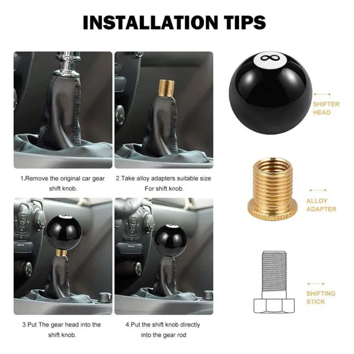Universal%20Round%20Shifter%20Knob%20Head%20Black%208%20Ball%20Racing%20Acrylic%20Gear%20Shift%20Knob%20SK-1003-8%20-%20Image%206