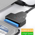 SATA to USB3.0 Adapter 5Gbps 2.5/3.5 Inch USB to SATA Adapter SSD Hard Disk Adapter M.2 NGFF Solid State Converter for Laptop PC.
