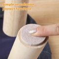 3-72Pcs Felt Chair Leg Pads 3mm Thick Floor Scratch Protector Mat Mute Non-slip Self Adhesive DIY Furniture Accessories. 