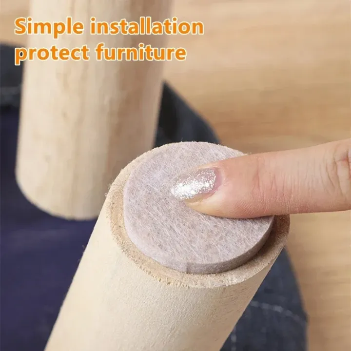 3-72Pcs%20Felt%20Chair%20Leg%20Pads%203mm%20Thick%20Floor%20Scratch%20Protector%20Mat%20Mute%20Non-slip%20Self%20Adhesive%20DIY%20Furniture%20Accessories%20-%20Image%205