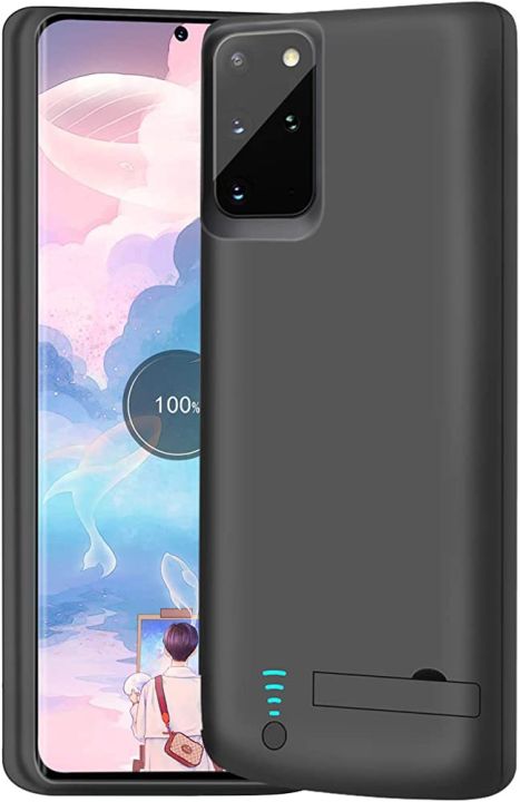 BAHOND Battery Case for Samsung Galaxy S20+ Plus 5G, 6000mAh Rechargeable Extended Battery Charging Charger Case, Add 100% Extra Juice