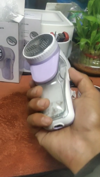 Rechargeable Battery Operated Gemei Gm-229 Rechargable Lint Remover