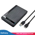 UTHAI 2.5-inch SSD Solid State Mechanical Serial Port SATA Toolless Micro Interface USB 3.0 External Mobile Hard Disk Case. 