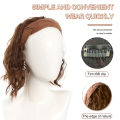 Synthetic   Extension Curly Headband  Wavy Hairpieces Fluffy Wavy Hair Extension Accessory Wig Clip Fake Half Wig Women Hair Ban. 