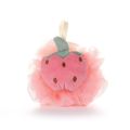 Cute Fruit Baby Bath Brush Children's Bath Ball Soft Skin-friendly Body Scrubber Flower Kids Body Brush Bathroom Accessories. 