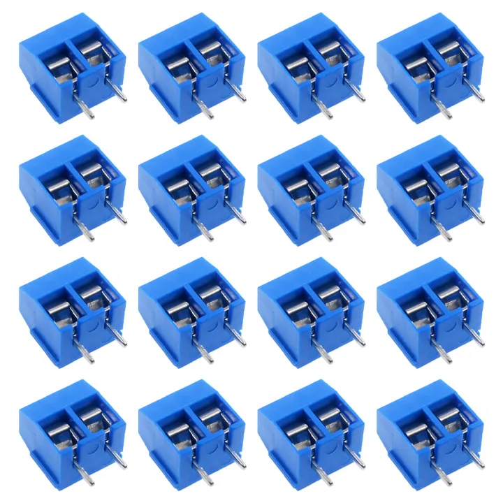 10/50PCS%20PCB%20Terminal%20Block%20Connector%20Pitch%205.0mm%20KF301%20Straight%20Pin%202P%203P%20Screw%20PCB%20Terminal%20Blocks%20Connector%20Assortment%20Kit%20-%20Image%207