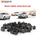 YONGRUN 10/20/50/100PCS  Black Tire Valve Cap Set: Suitable For Automobiles Suv Durable Multifunctional Bicycles And Motorcycle. 