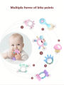 14pcs Box Baby Rattles Baby Teether Toys Set Newborn Early Educational Sensory Play STEM Boy Girls  for Infant Chewable . 