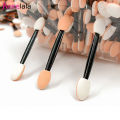 100Pcs/ Bag Small Portable Eyeshadow Applicators In Bulk Double Sponge Eye Shadow Brush Makeup Mini Tools Wholesale. 