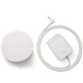 Like A New Google Home - Smart Speaker & Google Assistant, Light Grey & White With Original Charger. 