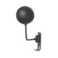 Wall Mount Helmet Holder Motorcycle Helmet Rack 180° Rotation Helmet Hanger With Hooks For Coats Caps Bike Baseball Rugby Helme.