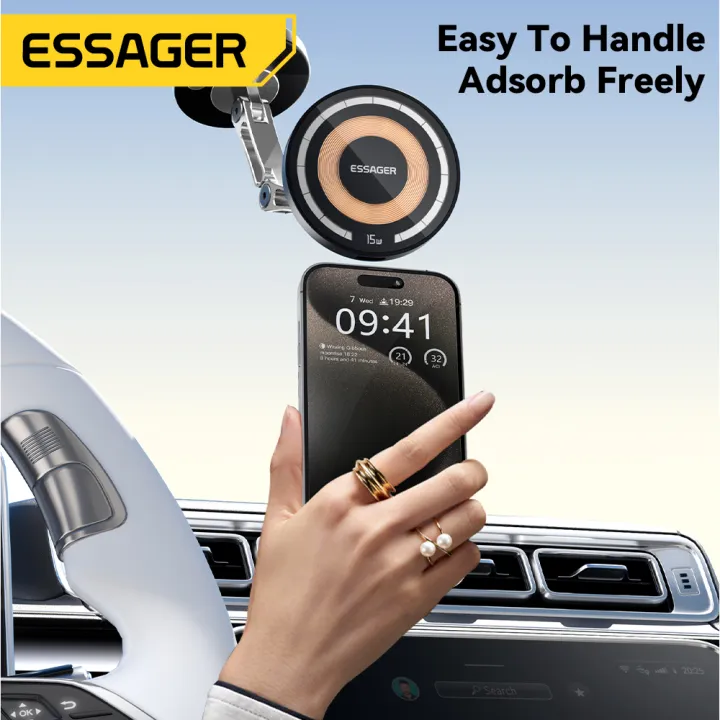 Essager%20Magnetic%20Wireless%20Charger%20Car%20Phone%20Holder%2015W%20Fast%20Charging%20Easy%20Paste%20Mount%20Stand%20For%20Magsafe%20iPhone%2015%2014%2013%20Pro%20Max%20-%20Image%204