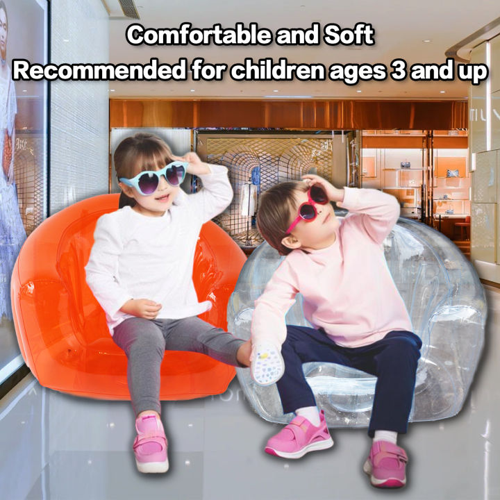 Transparent%20PVC%20Inflatable%20Chair,%20Blow%20Up%20Portable%20Sofa%20for%20Camping%20Yard%20Patio,%20Summer%20Furniture%20Outdoor%20Beach%20Room%20for%20Kids%20-%20Image%202