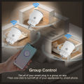 Tuya WIFI 16A EU Smart Plug Smart Socket With Power Monitoring Timing APP Remote Control Support Alexa  Home Voice Control. 