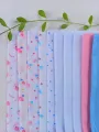 New Born Baby Napkin set -  100% Cotton Single Layer 10 pcs pack | 22*22 (Hospital Pack). 