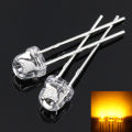 100PCS 5MM Straw Hat LED Diode DIY Assorted Kit  Super Bright F5 Light Emitting Diodes White Red Yellow Green Blue. 