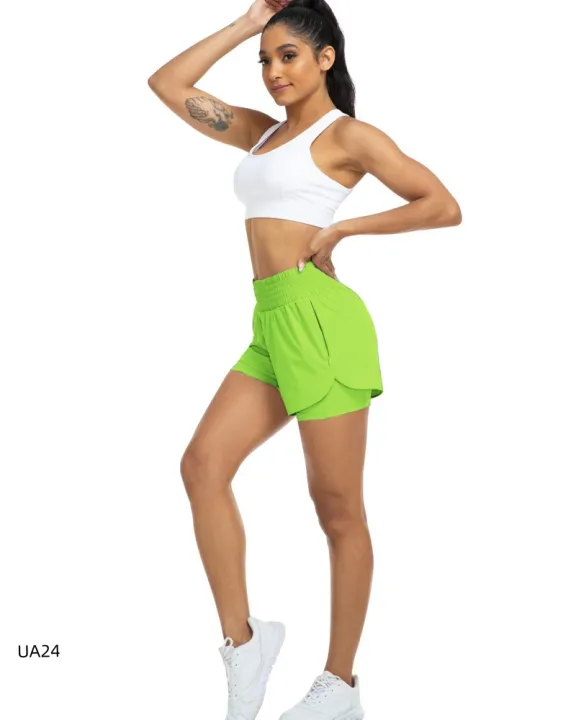 Women's%202-in-1%20Running%20Shorts%20High%20Waisted%20Athletic%20Shorts%20for%20Gym%20Yoga%20Double%20Layer%20Workout%20Shorts%20with%20Side%20Pockets%20-%20Image%204