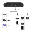 BOMGE 4 channel wireless microphone System Cordless Mic Set With Four Handheld Mics Fixed Frequency, Long Range 200ft. 