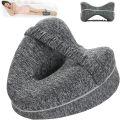Memory Foam Leg Knee Foam Support Pillow Side Sleeper Sciatica Orthopedic Sciatica Back Hip Relief Pillow For Bed Sofa. 
