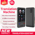 Portable Ai Language Translator Device with 138 Languages Voice Translating Offline Translation Support Voice Video Recording. 
