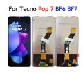 For Tecno Pop 7 Pop7 BF6 BF7 LCD Display Touch Screen Digitizer Panel Assembly. 