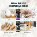 MAYJAM 10ML Essential Oil Lavender Jasmine Eucalyptus Vanilla Sandalwood Bergamot Rosemary Citronella Cinnamon Fragrance Oil. 