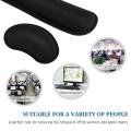 Mousepad Ergonomic Keyboard Mouse Wrist Rest Office Typing Protection Relax Wrist Memory Foam Mouse Pad Computer Laptop Desk Mat. 