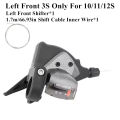 MicroNEW Mountain Bike Split-type‌ Trigger Shifter Lever with Gear Indicator 3 X 7/8/9/10/11/12 Speed Fits 22.2mm Handlebar. 