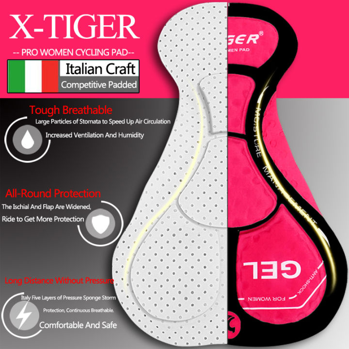 X-TIGER%20Women%20Cycling%20Shorts%203D%20Gel%20Padded%20Shockproof%20MTB%20Mountian%20Bicycle%20Shorts%20Road%20Racing%20Bike%20Shorts%20Summer%20Outfit%20Clothes%20-%20Image%203