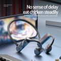 Bone Conduction Headphones TWS Wireless Sports Earphone Bluetooth Headset Handsfree With mic For Running Gaming Headset. 