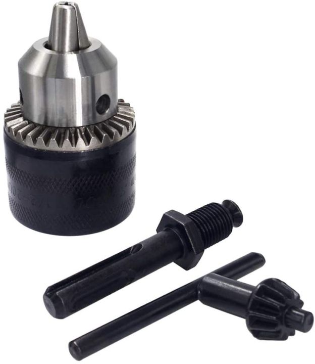 1.5-13mm Quick Change Drill Chuck Adapter with SDS Plus Shank for Hammer Converter Conversion Tool