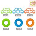 1-3Pcs Hand Gripper Silicone Finger Expander Exercise Hand Grip Wrist Strength Trainer Finger Exercise Resistance Bands Fitness. 