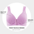 Plus Size Seamless Sexy Open Cup Bra for Maternity Clothes Pregnancy Women Front Closure Breastfeeding Underwear Nursing Bras. 