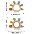 Baby Dinosaur Silicone Teething Toys BPA Free Easy to Grip Infant Care Teether Chewing Toy for Newborn Babies Accessory.