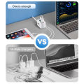 6 In 1 USB Multi Ports Phone Charger Fast Charging Phone Adapter For iPhone Xiaomi Huawei Samsung Quick Charging Phone Charger.