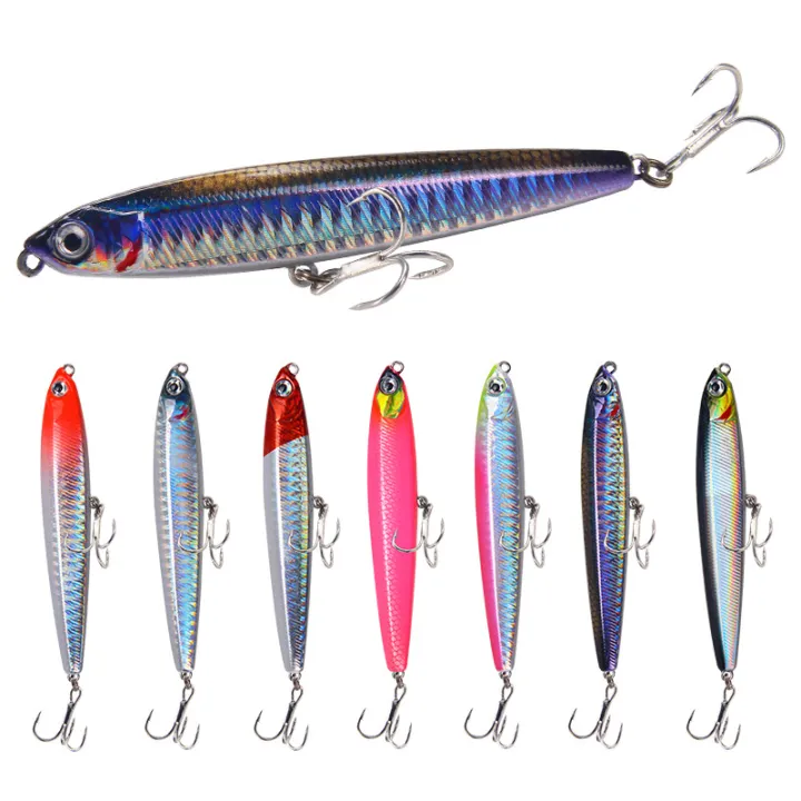 Topwater%20Pencil%20Fishing%20Lure%2080/100mm%2010/14/18/24g%20Floating%20Sinking%20Sea%20Bass%20Baits%20Artificial%20Hard%20Bait%20Pesca%20Fishing%20Tackle%20-%20Image%202