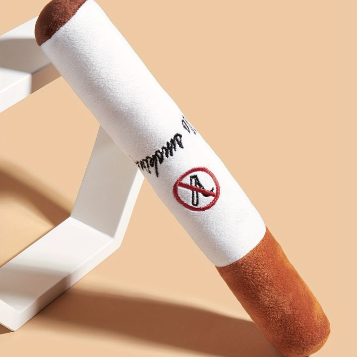 Cigarette%20Design%20Pet%20Plush%20Toy,%20"No%20Smoking"%20Pet%20Plush%20Cigarette%20ShapeToy,%20Cool%20Dogs%20Relaxing%20Toys%20For%20Dogs%20And%20Cats%20-%20Image%204