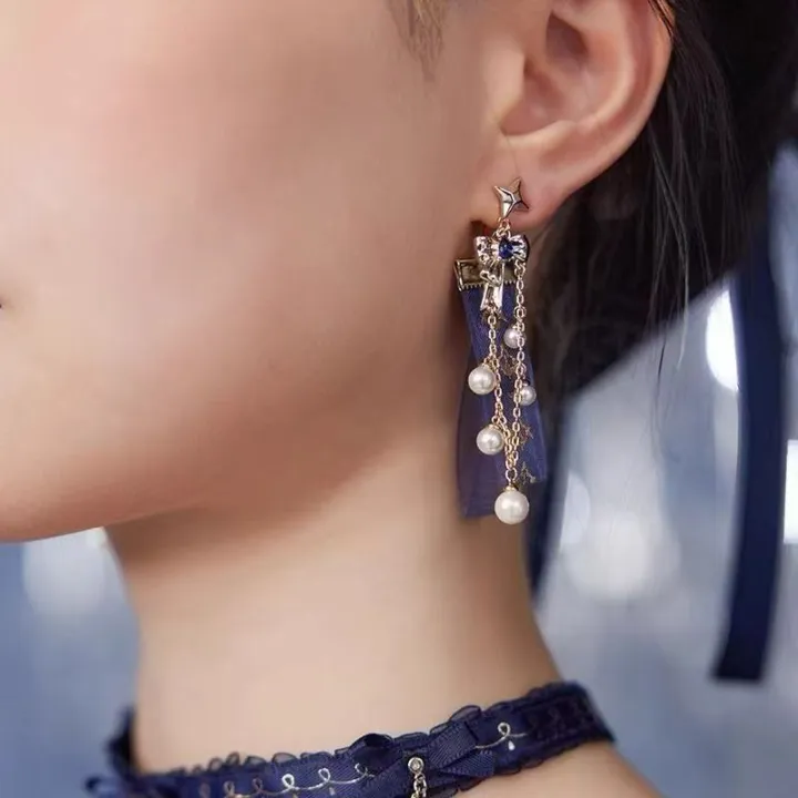 Genshin%20Impact%20Furina%20De%20Fontaine%20Cosplay%20Earrings%20Women%20Focalors%20Ear%20Clip%20Fashion%20Eardrop%20Jewelry%20Accessorie%20-%20Image%203