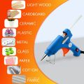 Premium Hot Glue Gun + 5 Free Glue Sticks – Fast Heating, Strong Bonding, Perfect for DIY & Crafts.