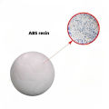 32mm Pure White Foosball Ball, Plastic Resin Table Football Replacement Ball for Tabletop Soccer Game, Kids & Adults Accessories. 