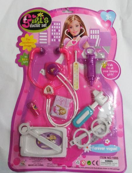 9  Pieces Doctor Play Set Toy for Kids Doctor tool Set