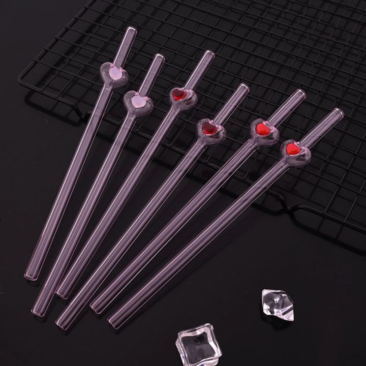 4Pcs%20Reusable%20Straws%20Glass%20Straws%20Heart%20Design%20with%201%20Cleaning%20Brush%20for%20Smoothies%20Milkshakes%20Juices%20,Valentine's%20Day%20%20-%20Image%205