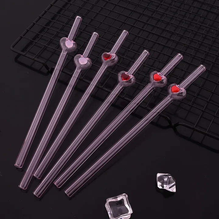 4Pcs%20Reusable%20Straws%20Glass%20Straws%20Heart%20Design%20with%201%20Cleaning%20Brush%20for%20Smoothies%20Milkshakes%20Juices%20,Valentine's%20Day%20%20-%20Image%205