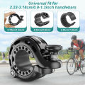New Upgraded Mini Aluminum Alloy Bike Bell 110dB Loud Sound Innovative Lightweight Cycling Horn For MTB Road Bicycle Accessories. 