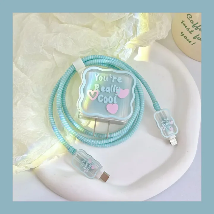 Cute%20Charging%20Protection%20Case%20Cover%20For%20iPhone%2015%2014%2013%2016%20Pro%20Max%2018w/20w%20Charger%20Protector%20Cable%20Organiser%20Data%20Winder%20Sleeve%20-%20Image%204