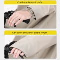 BLALION Thicken Oxford Waterproof Rain Gear Rain Poncho Unisex Fashion Rain Coat Long Raincoat Loose Oversized Hooded Rainwear. 
