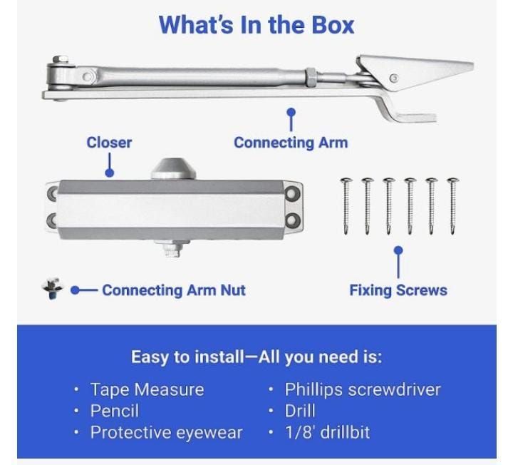 Automatic%20Door%20Closer%202%20Spring%20Hydraulic%20Buffer%20Adjustable%20Door%20Stopper%20Speed%20Mute%20Closing%20For%2025%20to%2080KG%20Door%20Hardware%20-%20Image%204