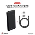 sigma power bank 10000 mah Burraq sc-91 fast power bank charge 3x faster. 