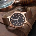 5PCS Set Fashion Mens Sports Bracelet Watches For Men Retro Big Dial Quartz Wrist Watch Classic Casual Brown Mens Leather Watch. 